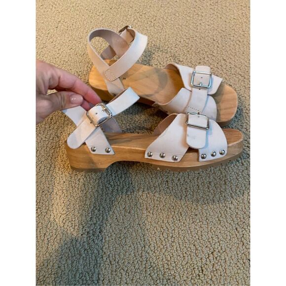 Zara studded leather sandals size 35 - Picture 4 of 5